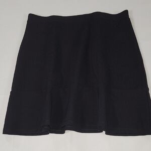 LOFT Size L Women's Midi Black Classic Skirt . Made In Vietnam.